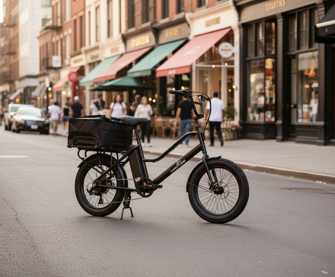 Vélo cargo électrique